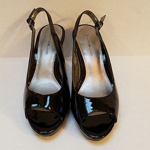 Bandolino open toe 3" heels